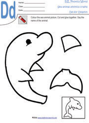 dolphin-sea-animal-craft-worksheet